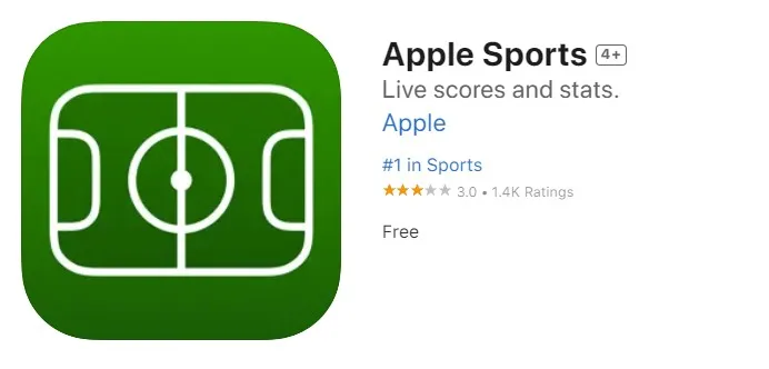 Apple Sports icono app