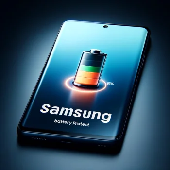 función proteger batería de Samsung