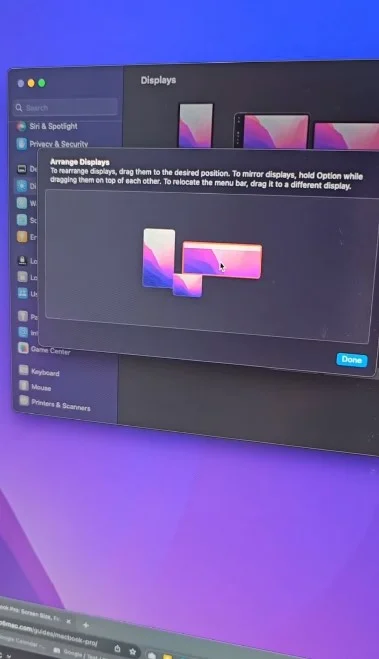 ajustar pantalla en mac 