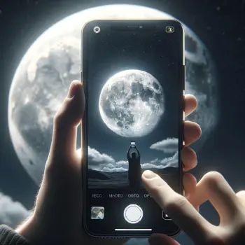 fotos de la luna con iphone