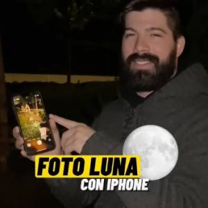 fotos de la luna con iPhone