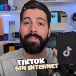 Cómo ver videos de Tiktok sin conexión a internet