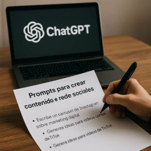Prompts para ChatGPT para crear contenido en redes sociales