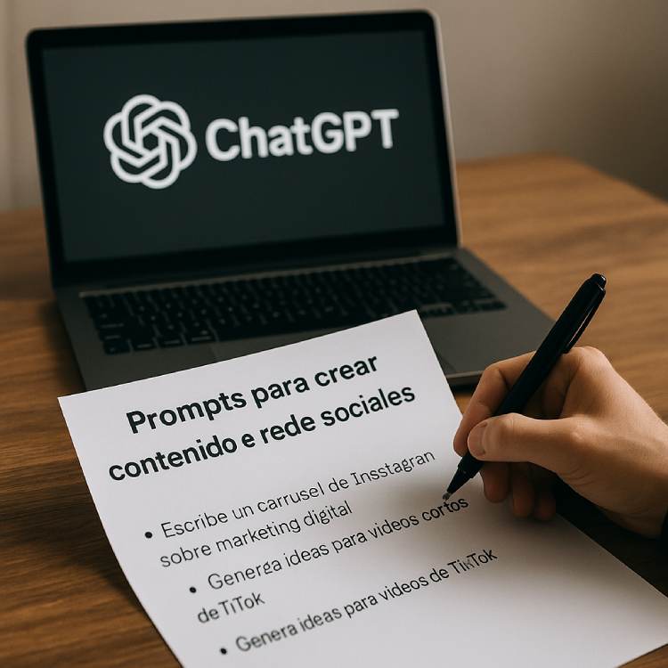Prompts para ChatGPT para crear contenido en redes sociales