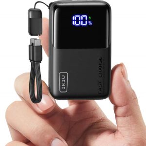 power bank pequeña carga rápido Compacta de 45 W y 10.000 mAh