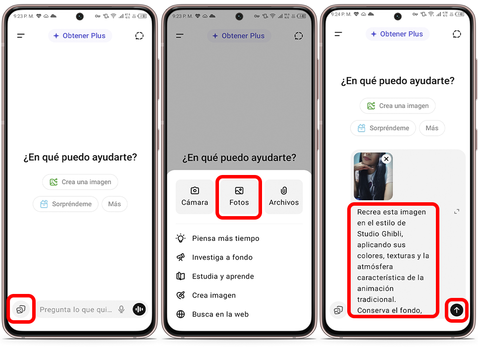 Pasos para crear imágenes estilo ghibli con ChatGPT
