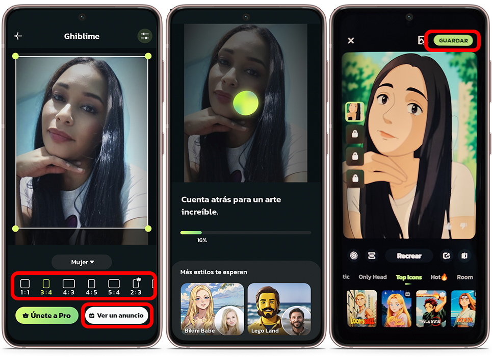 Así se ven las imágenes estilo Ghibli desde la app AI Morph