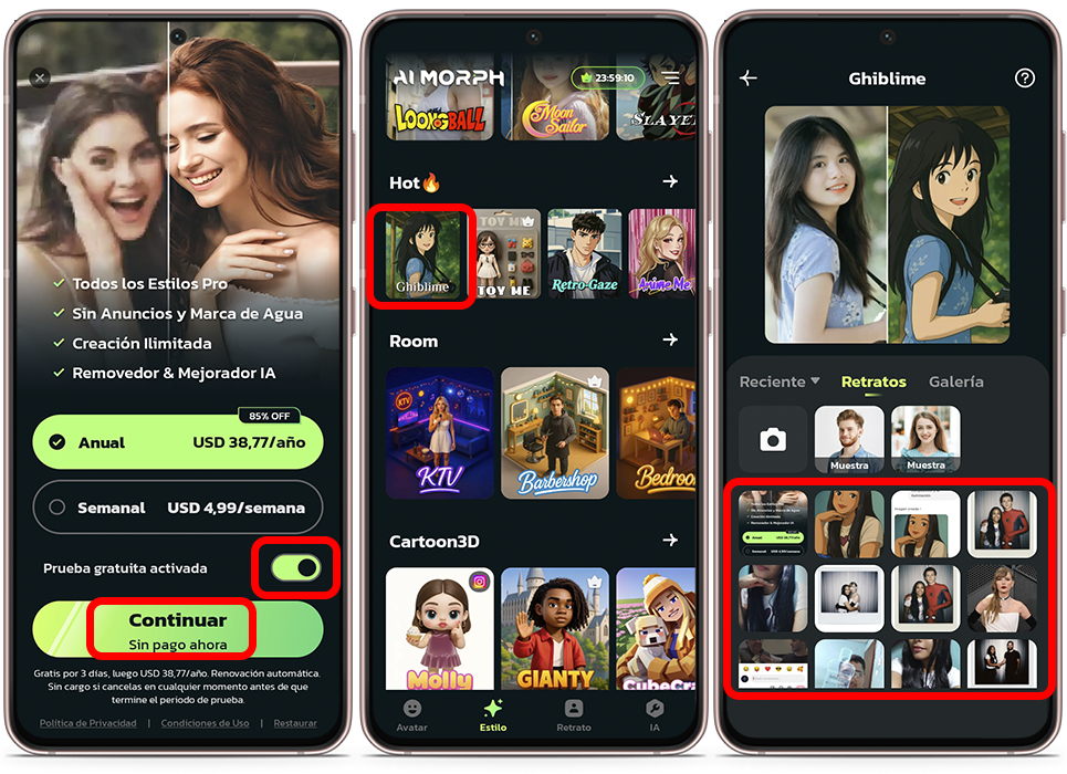 Otras formas de crear imágenes estilo ghibli sin ChatGPT