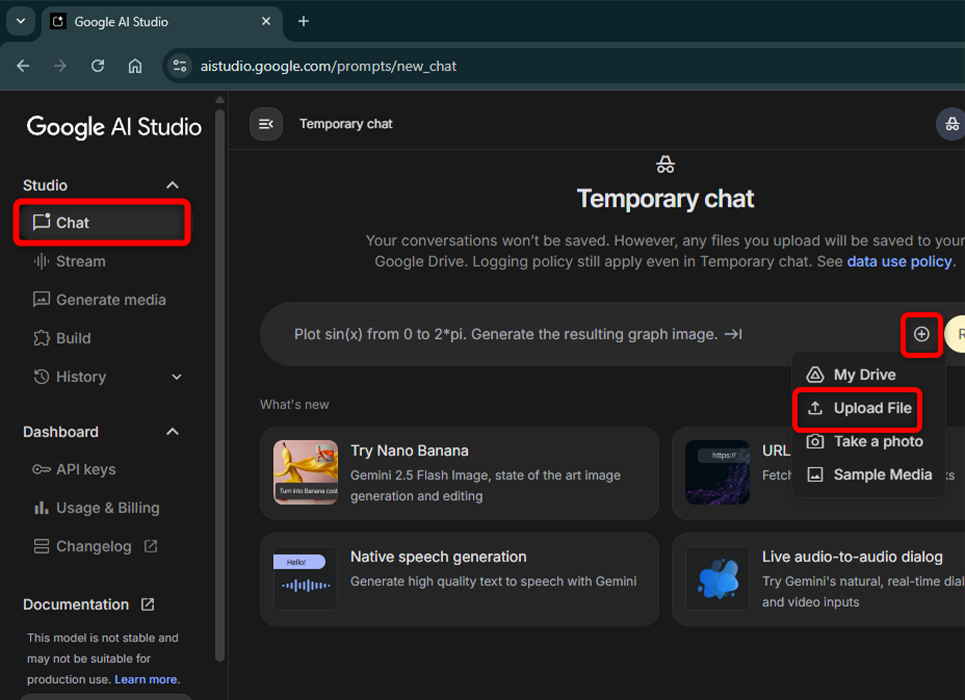 Pasos para crear una figura en 3D con Google AI Studio