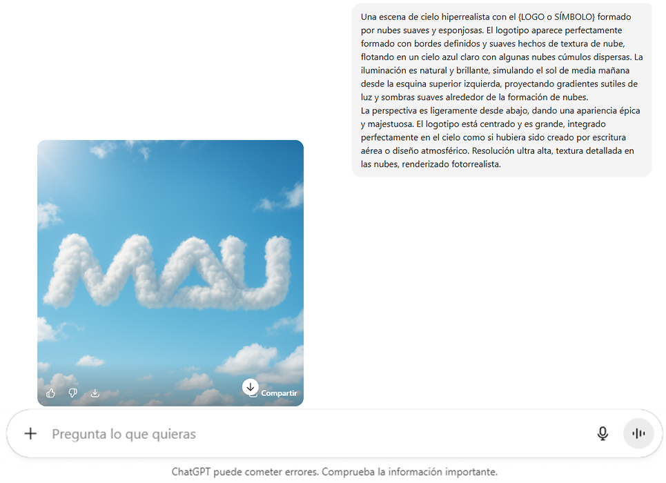 Errores comunes al crear prompts para fotos con ChatGPT - Incluir datos contradictorios