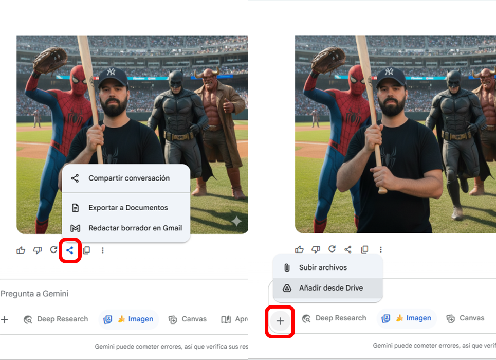Ventajas de usar Nano Banana - Integración con Google