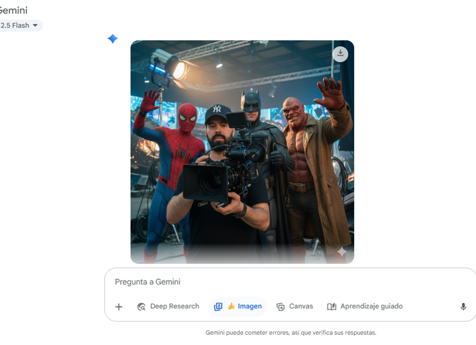 Ventajas de usar Nano Banana - Resultados rápidos