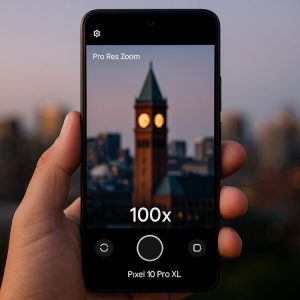 Zoom 100x del Pixel 10 Pro XL