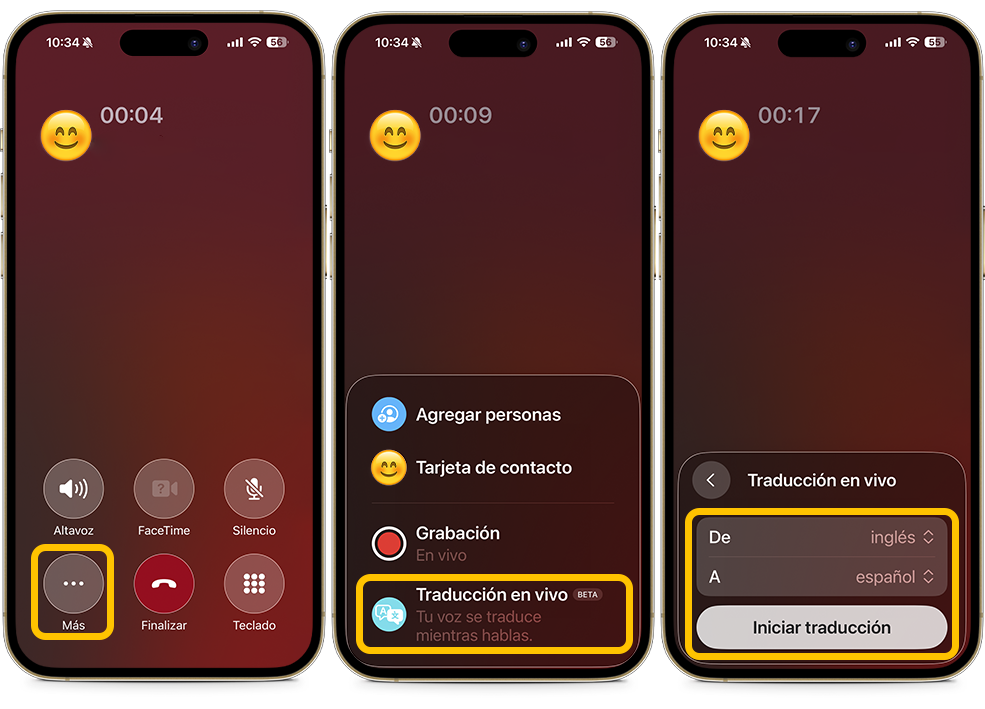 Ajustes clave que debes cambiar en tu iPhone - Traducción en vivo