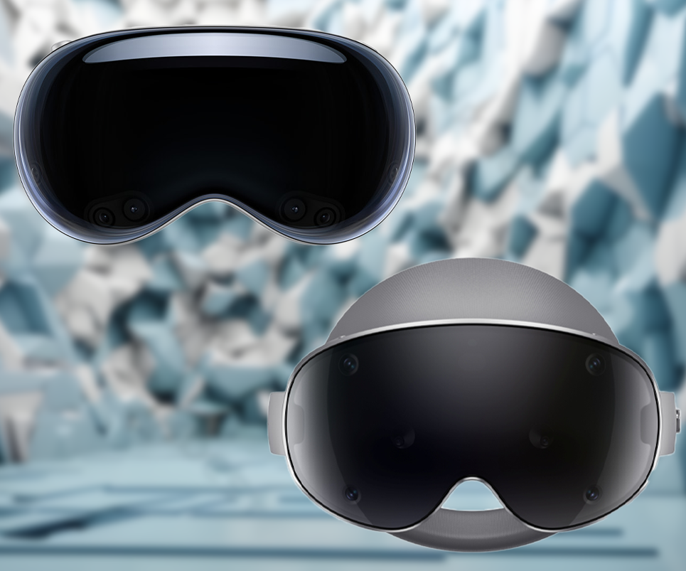 Apple Vision Pro vs Samsung Galaxy XR - Diseño y tamaño