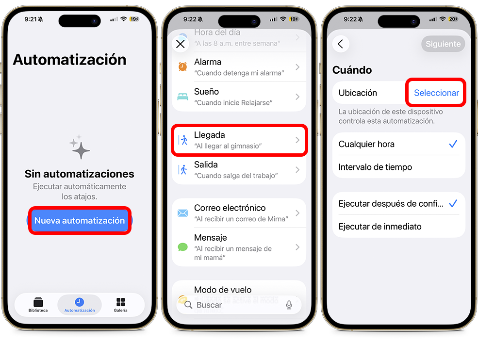 Atajos para iPhone con iOS 26 - Recordatoriode la lista del super