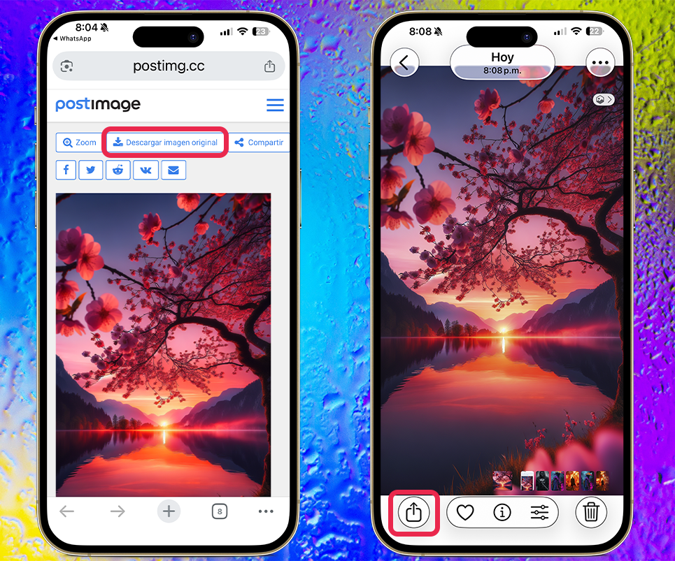 Pasos para descargar los nuevos fondos de pantalla de iOS 26