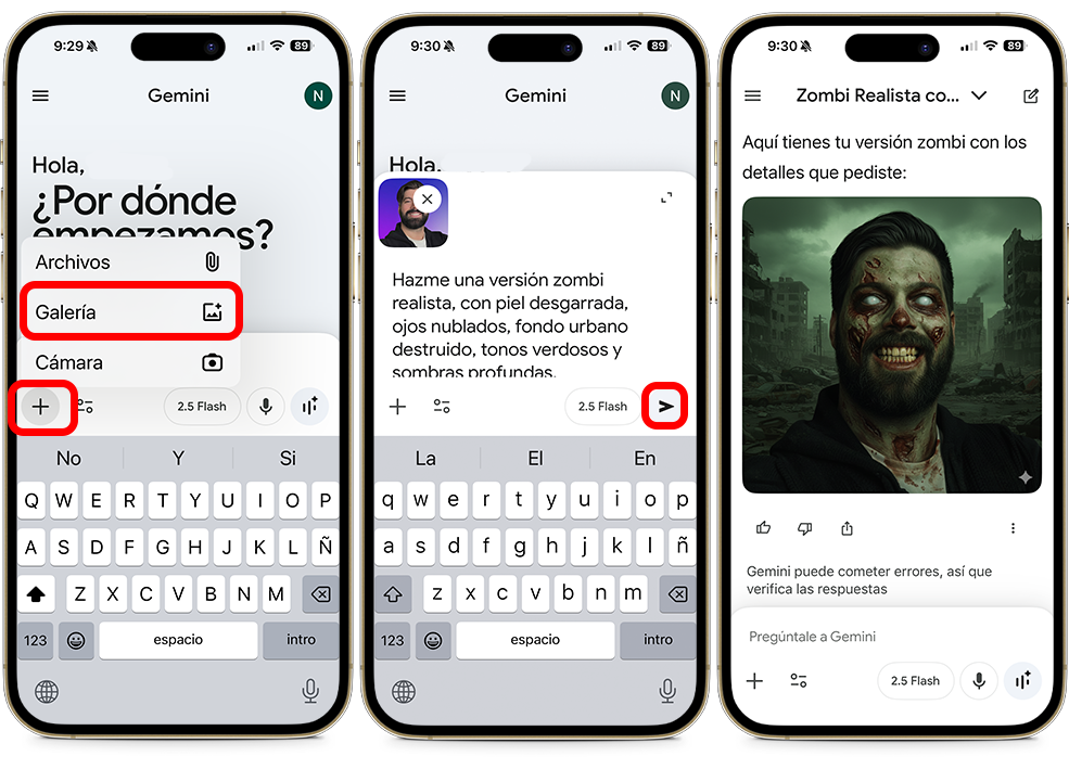 Pasos para usar Gemini si nunca lo has probado