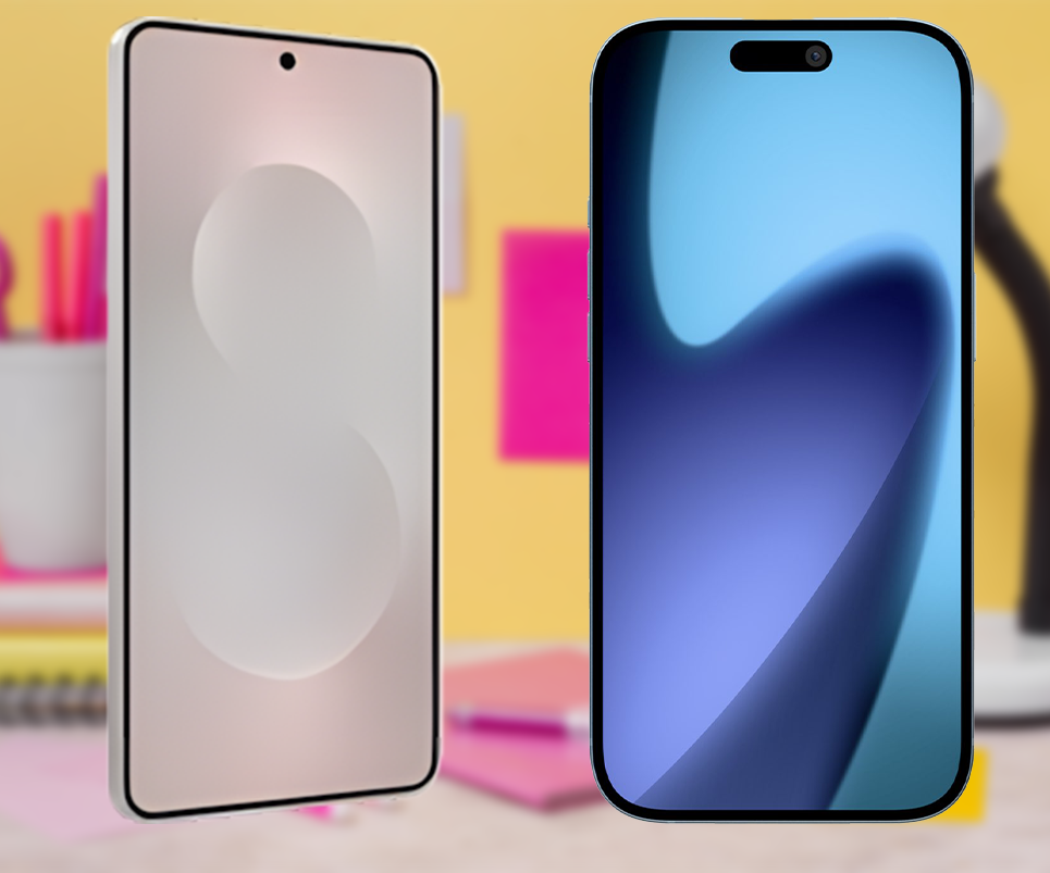 Galaxy S25 Edge vs iPhone 17 Air - Pantalla y visualización