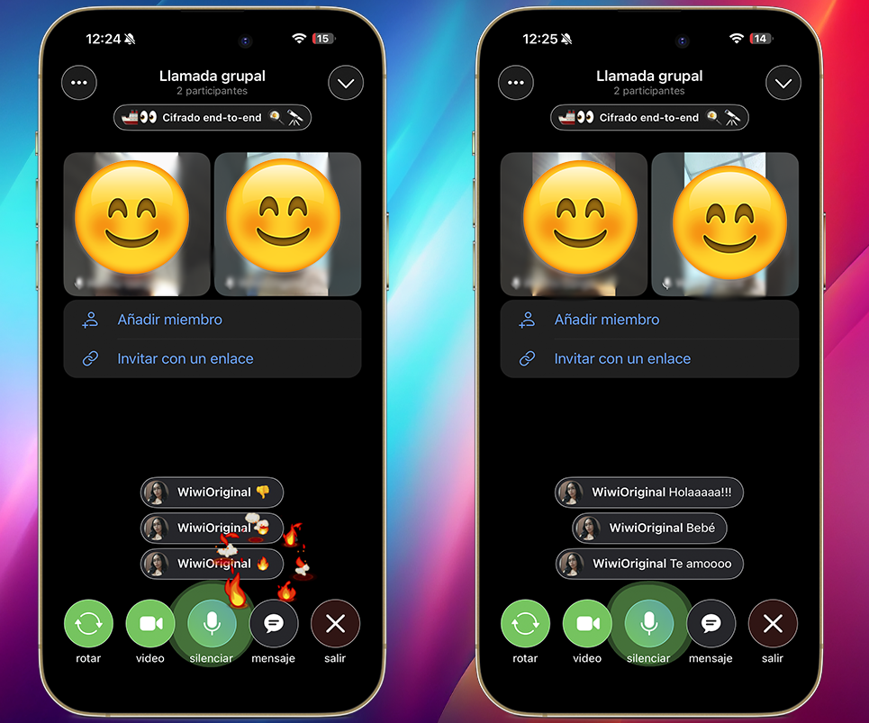 Funciones de Telegram - Comentarios y reacciones