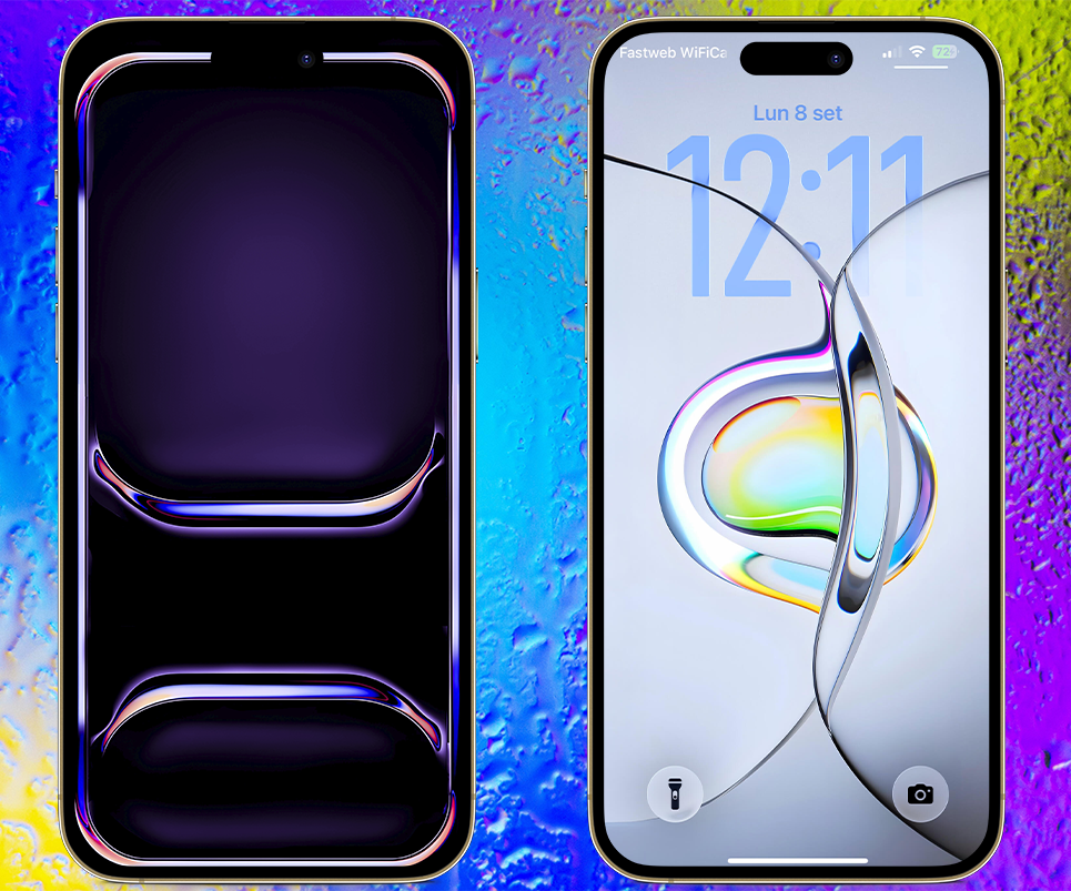 Mejores fondos de pantalla para iOS 26 - Minimalistas con efecto vidrio