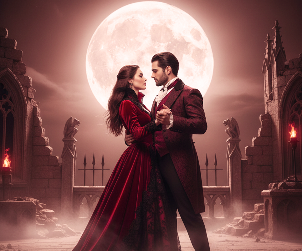 Halloween con Gemini para fotos de pareja