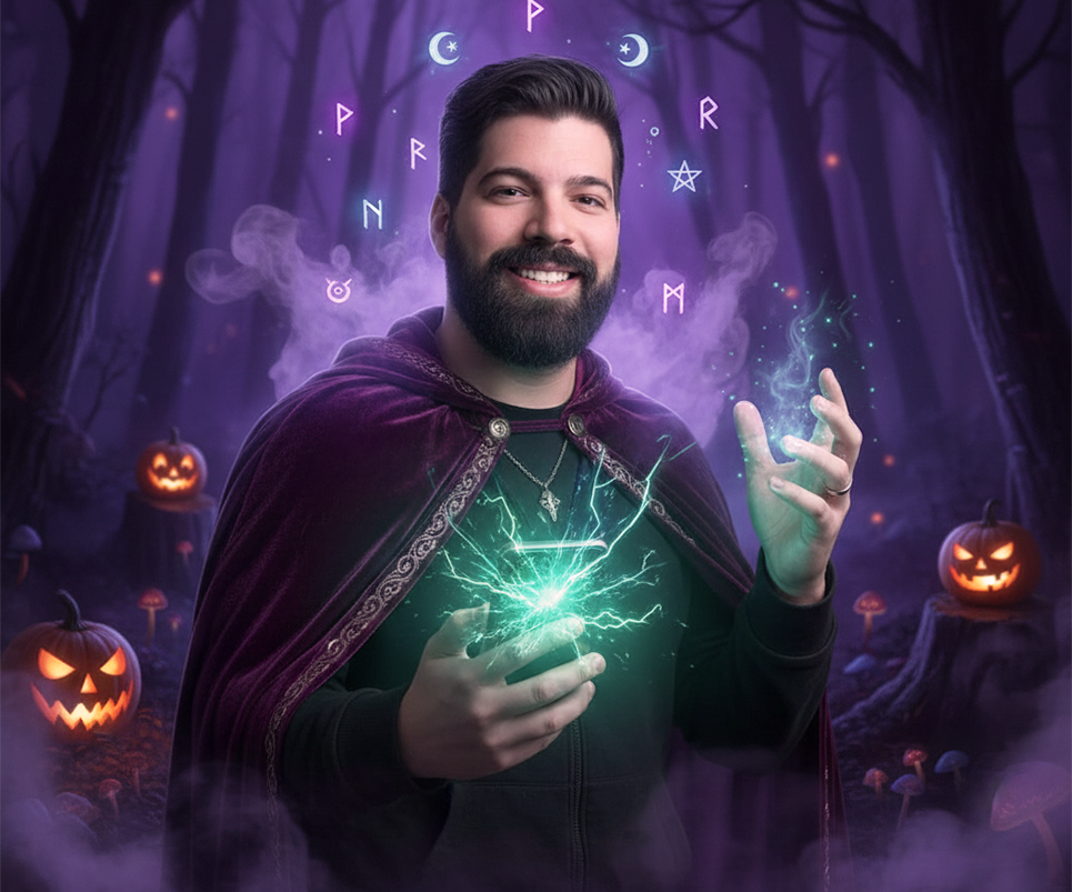 Mejores prompts de Halloween para redes sociales