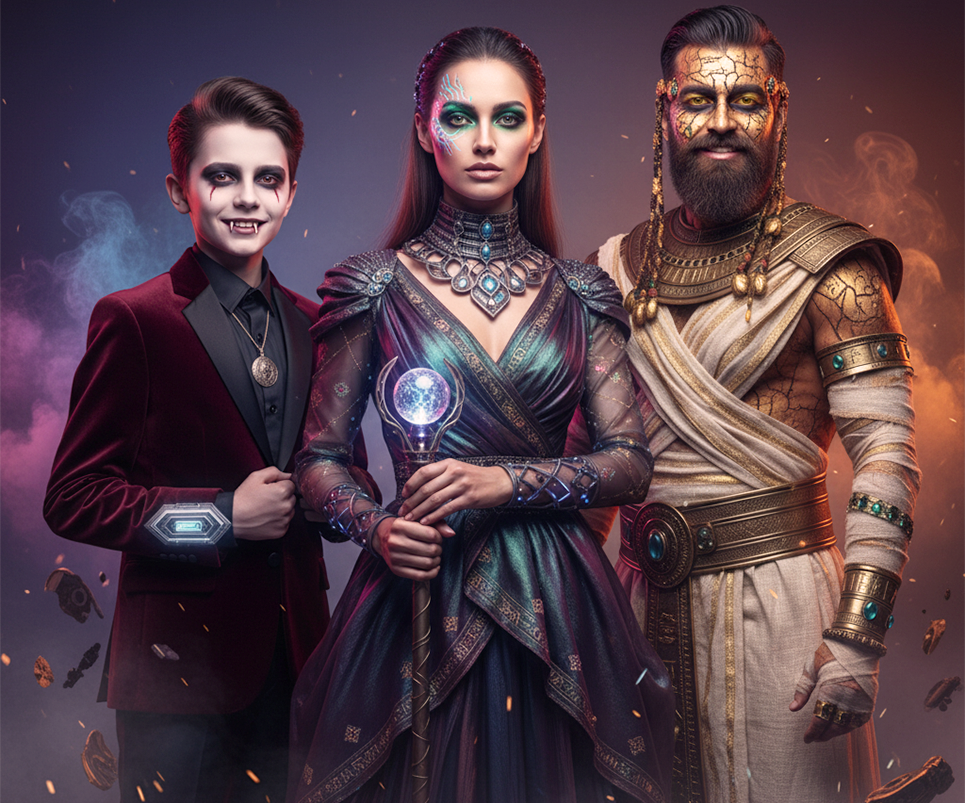 Mejores prompts para disfraces de Halloween