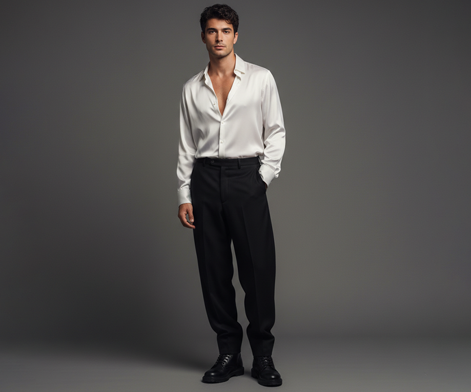 Prompts para generar fotos de retrato - Estudio estilo fashion editorial