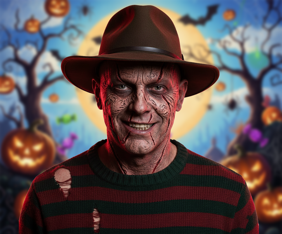 Prompts para ghostface en Gemini - Freddy Krueger