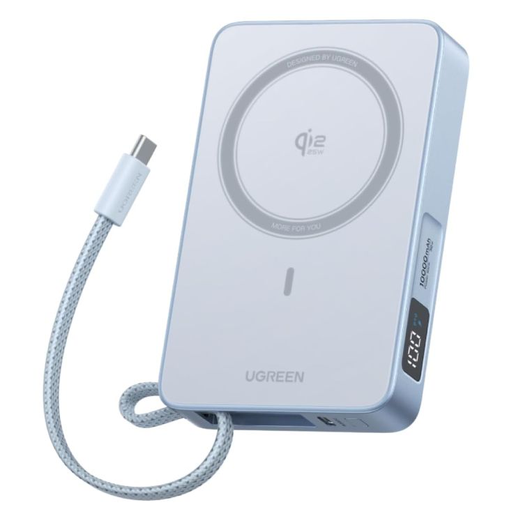Power bank magnética UGREEN MagFlow 25W (Qi2) reseña
