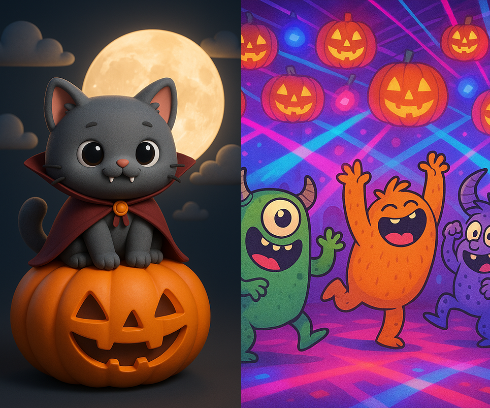 Prompts para crear imagenes de Halloween con ChatGPT - Imágenes divertidas y creativas