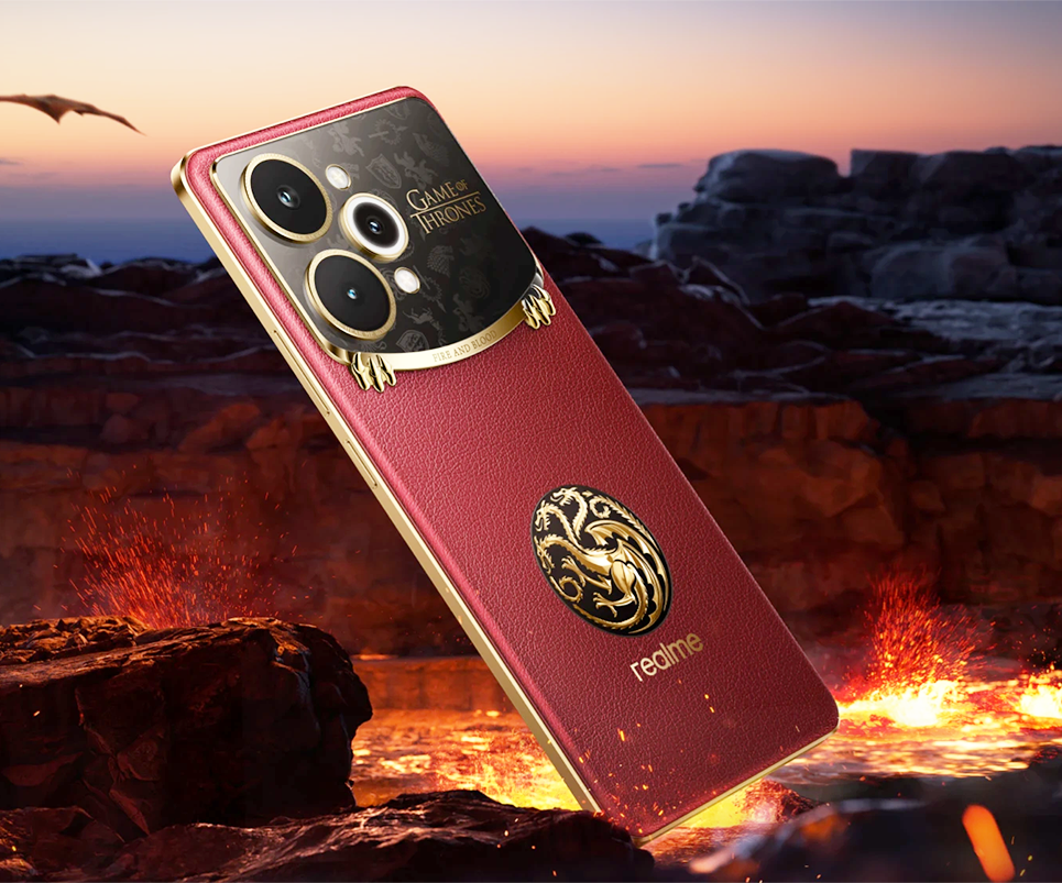 Diseño exclusivo del Realme 15 Pro Game of Thrones