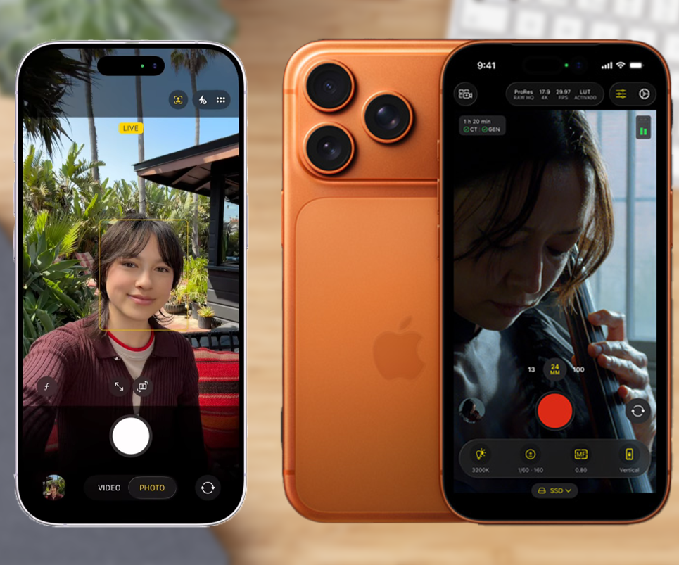 iPhone 17 vs iPhone 17 Pro - Cámara y vídeo
