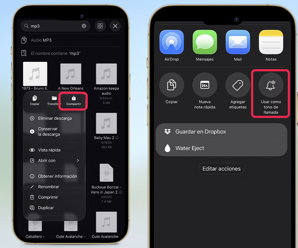 Trucos ocultos de iOS 26 - Ringtones personalizados fáciles
