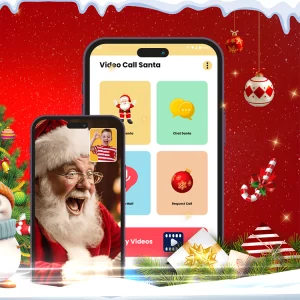 Apps de llamadas a Santa Claus para sorprender a los niños en Navidad