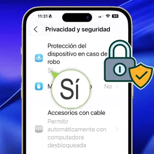Cómo evitar que apaguen tu iPhone si te lo roban: activa el modo antirrobo paso a paso