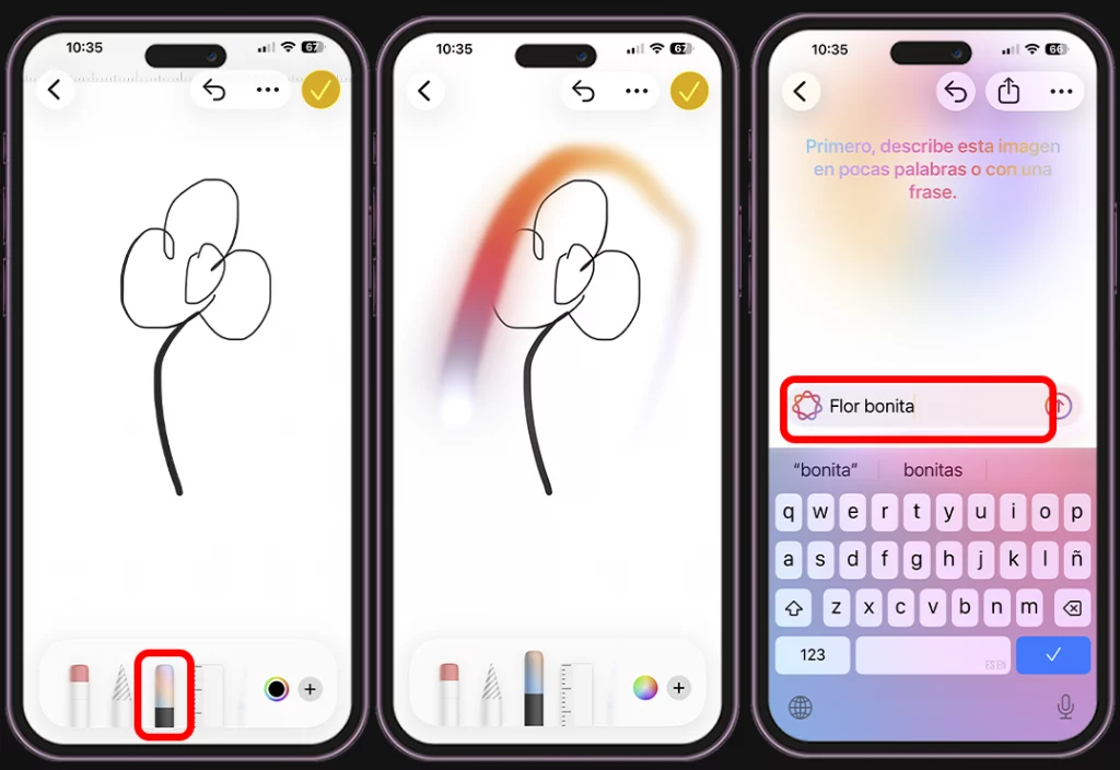 Pasos para usar la varita gráfica con Apple Intelligence en tu iPhone