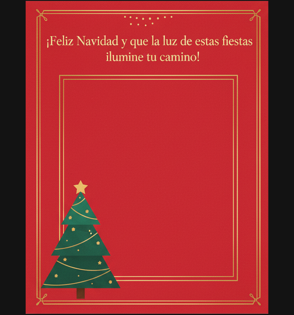 Mejores prompts de tarjetas navideñas con Gemini