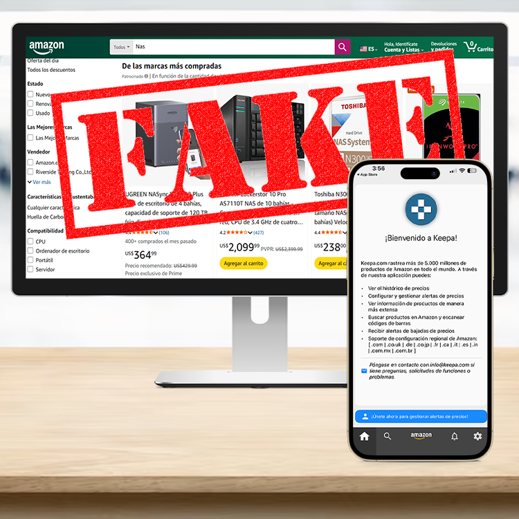 Ofertas falsas en Amazon - Aprende a detectarlas con Keepa