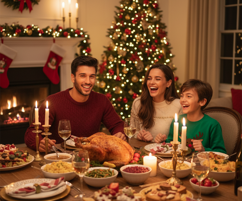 Prompts de Navidad para crear fotos en familia