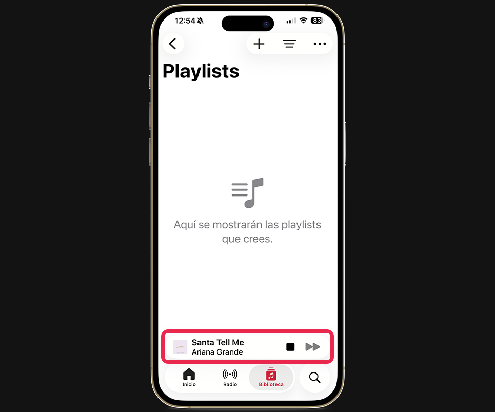 Novedades de iOS 26.1 - Gestos en Apple Music