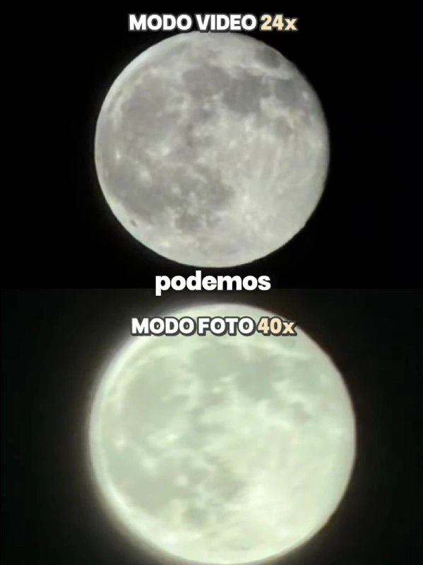 comparacion foto con video y camara de iphone 17 pro max