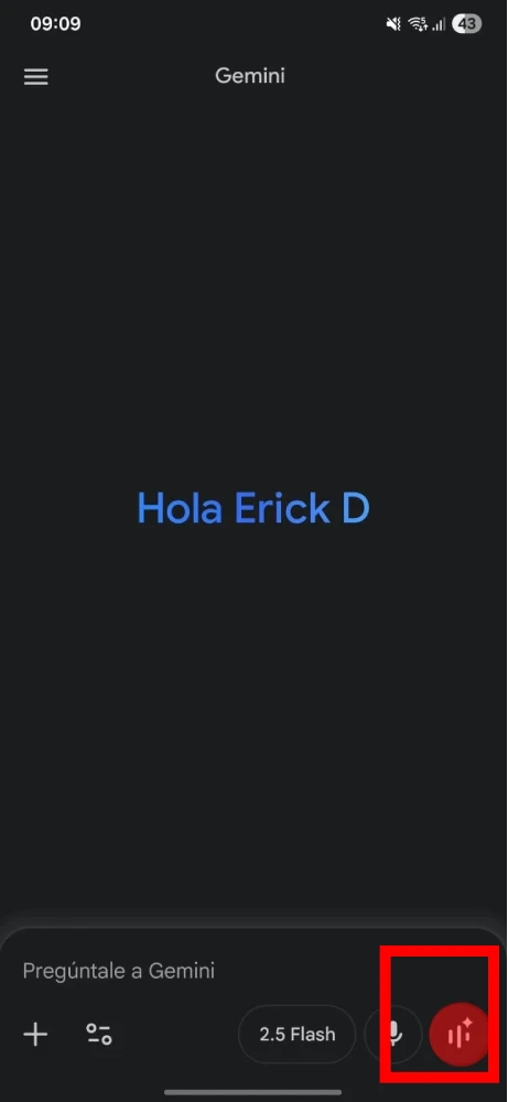 pantalla inicial icono live 1