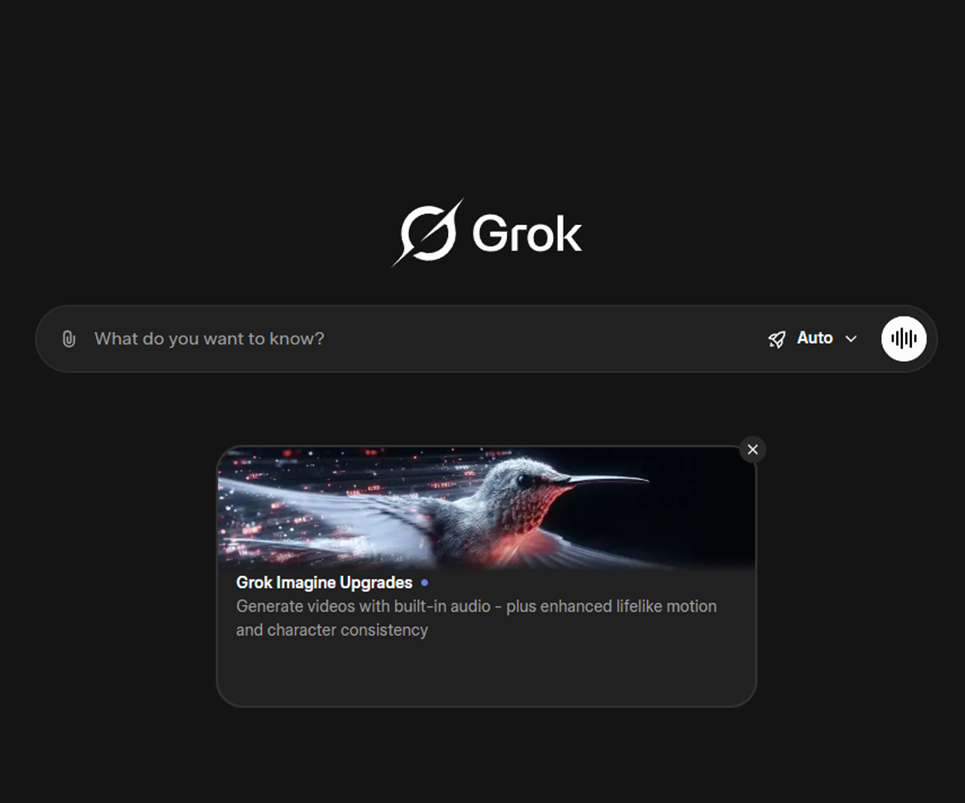 Alternativas a ChatGPT gratis - Grok AI