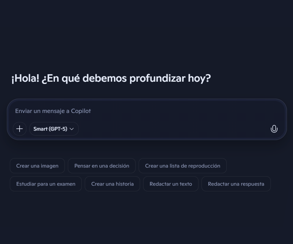 Alternativas a ChatGPT gratis - Microsoft Copilot