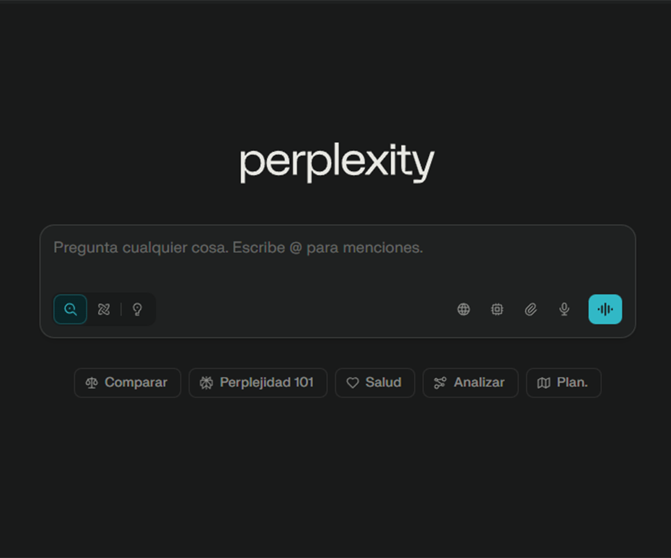 Alternativas a ChatGPT gratis - Perplexity AI