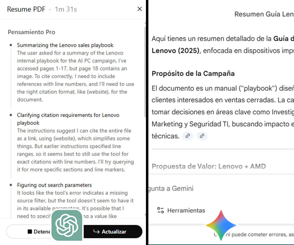 ChatGPT 5.2 vs Gemini 3: Manejo de documentos largos