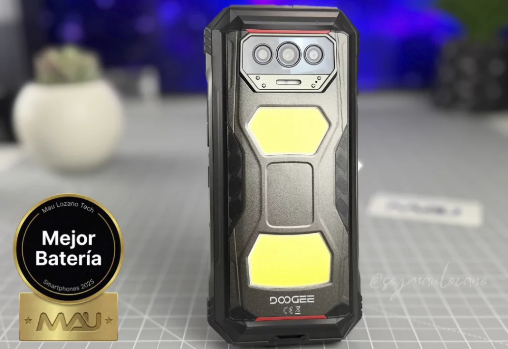 El mejor smartphone 2025 - Doogee V Max S – La mejor batería