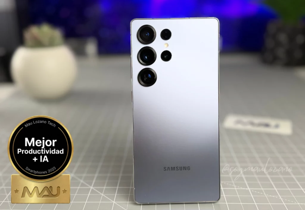 El mejor smartphone 2025 - Galaxy S25 Ultra – El mejor para productividad + IA